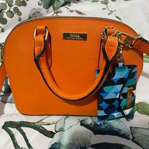Orange Crossbody Bag
